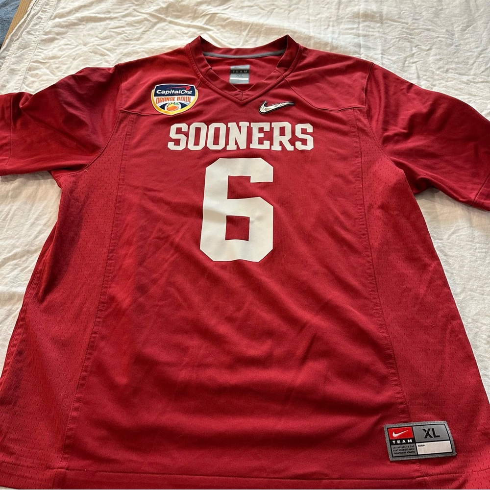 Oklahoma Sooners Orange Bowl Jersey